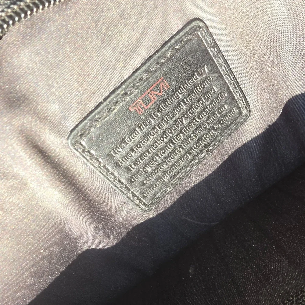 Tumi alpha leather